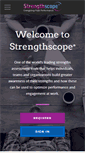 Mobile Screenshot of profile.strengthscope.com